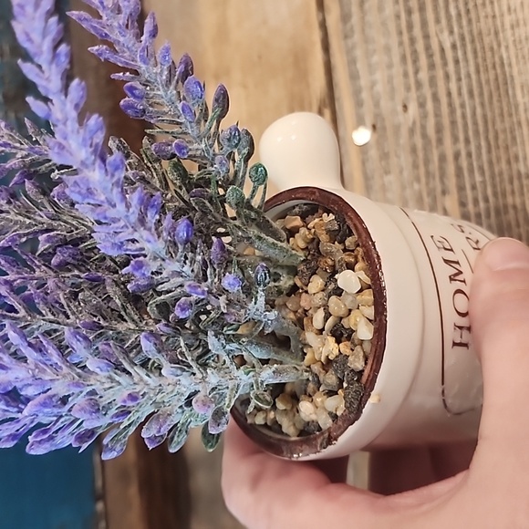 Artificial potted plants, set of 2 - Picture 7 of 8